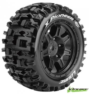 Tires & Wheels X-PIONEER X-Maxx (MFT) (2) in the group Accessories & Parts / Car Tires & Wheels / Dck Large Scale at Minicars Hobby Distribution AB (LT3296B)