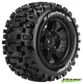 Tires & Wheels X-UPHILL X-Maxx  (MFT) (2) in the group Accessories & Parts / Car Tires & Wheels / Dck Large Scale at Minicars Hobby Distribution AB (LT3297B)