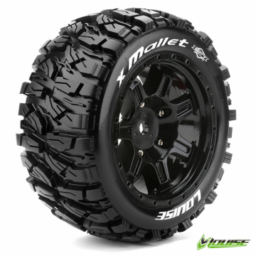 Tires & Wheels X-MALLET X-Maxx (MFT) (2) in the group Accessories & Parts / Car Tires & Wheels / Dck Large Scale at Minicars Hobby Distribution AB (LT3350B)