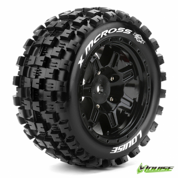 Tires & Wheels X-MCROSS X-Maxx (MFT) (2) in the group Accessories & Parts / Car Tires & Wheels / Dck Large Scale at Minicars Hobby Distribution AB (LT3352B)