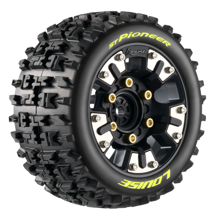 Tires & Wheels ST-PIONEER Mini Maxx/ XRT (0 & 1/2 Offset Hex) (2)