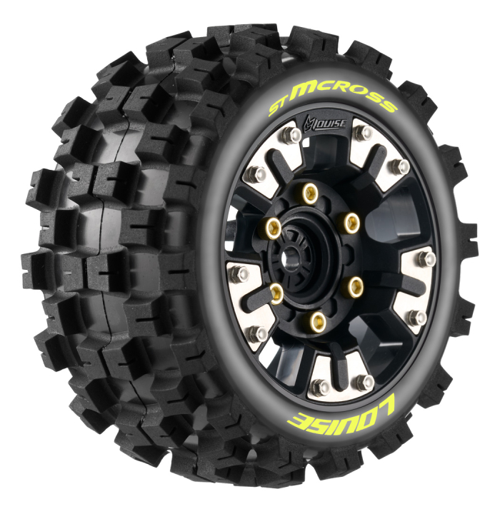 Tires & Wheels ST-MCROSS Mini Maxx/ XRT (0 & 1/2 Offset Hex) (2)