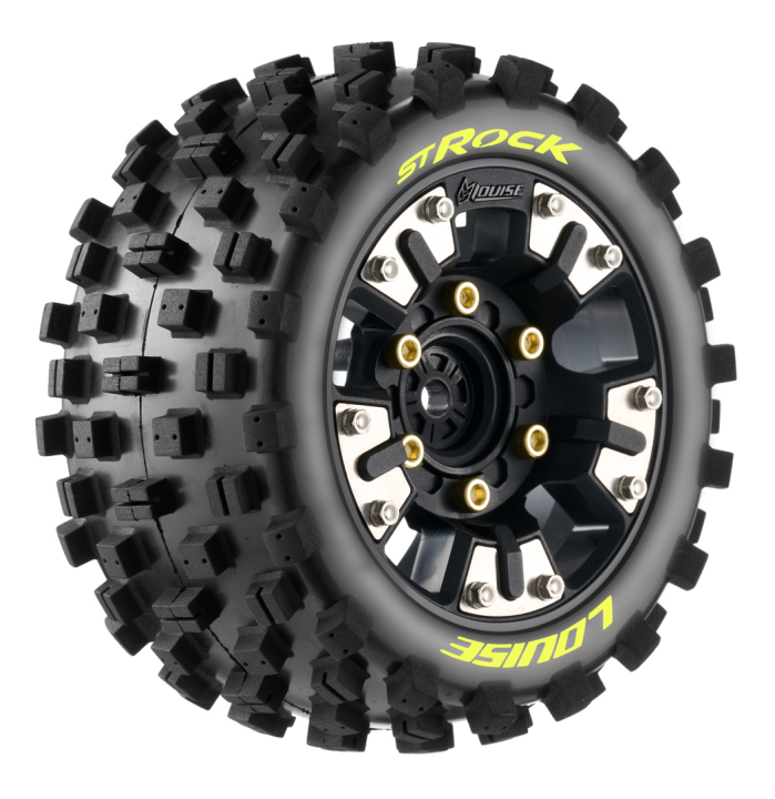 Tires & Wheels ST-ROCK Mini Maxx/ XRT (Lös 0, 1/2 Offset Hex) (2)