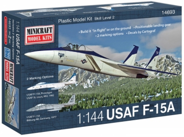 1/144 F-15A USAF i gruppen Fabrikat / M / Minicraft Models / Plastbyggsatser hos Minicars Hobby Distribution AB (MC14693)