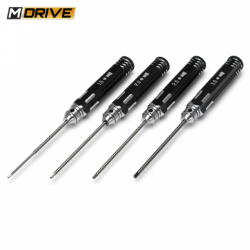 Allen Wrench Straight Hex Tool Set - 1.5, 2, 2.5 & 3mm in the group Brands / M / M-Drive / Hand Tools at Minicars Hobby Distribution AB (MD20000)