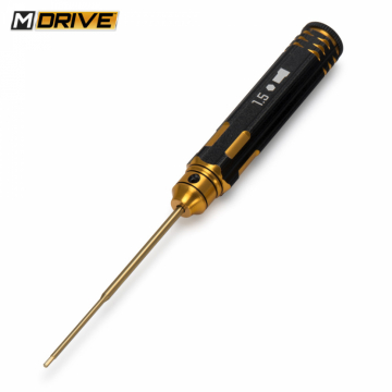 Pro TiN Allen Wrench Straight Hex Tool 1.5mm in the group Brands / M / M-Drive / Hand Tools at Minicars Hobby Distribution AB (MD21015)