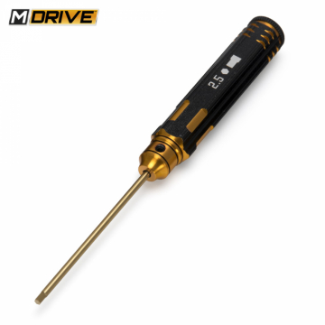 Pro TiN Allen Wrench Straight Hex Tool 2.5mm in the group Brands / M / M-Drive / Hand Tools at Minicars Hobby Distribution AB (MD21025)