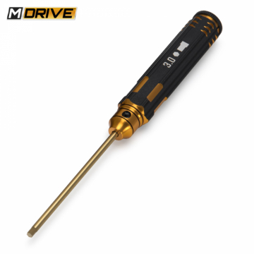 Pro TiN Insexnyckel Rak - 3.0mm i gruppen Fabrikat / M / M-Drive / Handverktyg hos Minicars Hobby Distribution AB (MD21030)