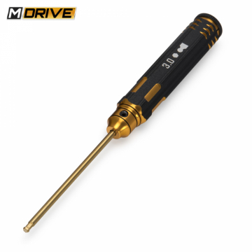 Pro TiN Allen Wrench Ball Hex Tool 3.0mm in the group Brands / M / M-Drive / Hand Tools at Minicars Hobby Distribution AB (MD23030)