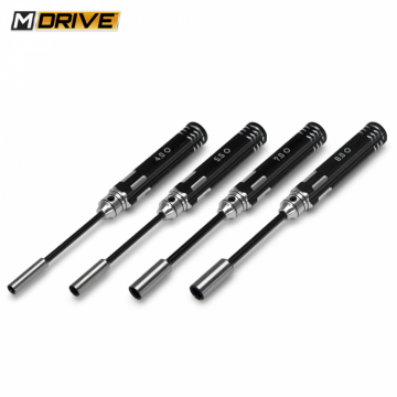 Nut Wrench Hex Tool Set 4, 5.5, 7 & 8mm in the group Brands / M / M-Drive / Hand Tools at Minicars Hobby Distribution AB (MD30000)