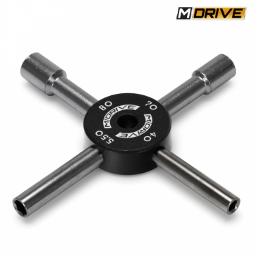 Multi-Mutterverktyg - 4, 5.5, 7 & 8mm i gruppen Katalog / Tillbehör & Delar / Verktyg / Multiverktyg hos Minicars Hobby Distribution AB (MD50000)