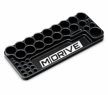 Tool Holder Aluminium CNC - 188x79x17.5mm in the group Brands / M / M-Drive / Storage at Minicars Hobby Distribution AB (MD90100)
