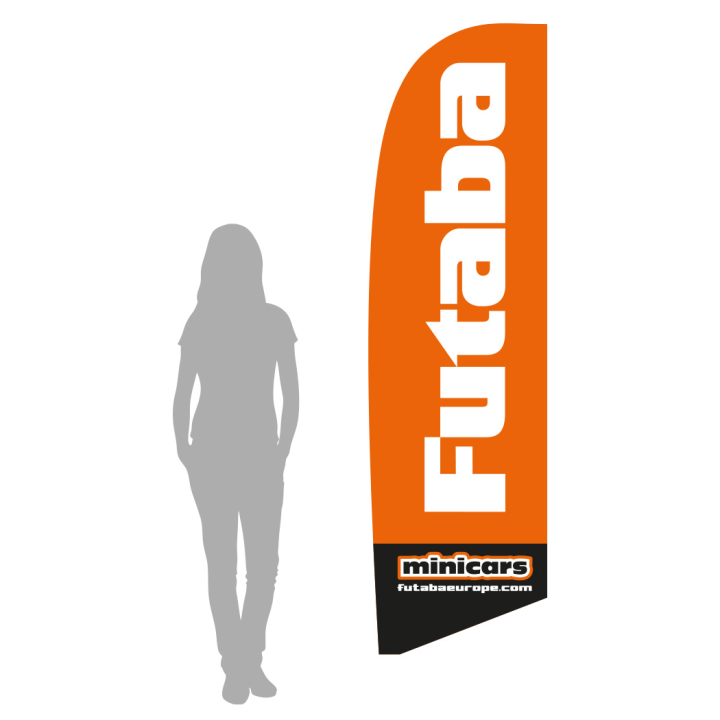 Beachflagga Futaba - S 250cm