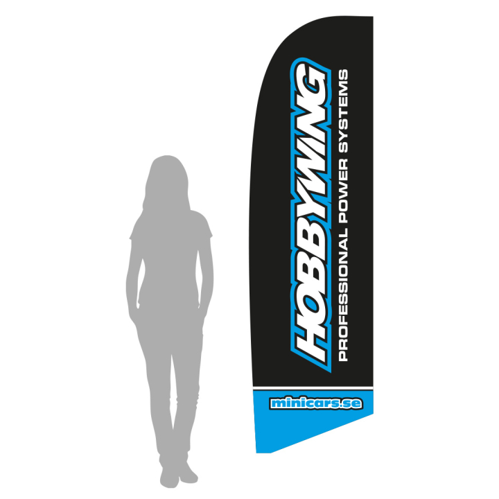 Beachflagga Hobbywing - S 250cm