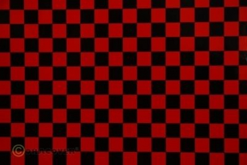Oracover Fun 4 Red-Black Checkered 2m in der Gruppe Hersteller / O / Oracover / Oracover bei Minicars Hobby Distribution AB (O44-023-071-002)