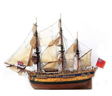 OcCre HMS Endeavour 1/54 Skepp 815mm