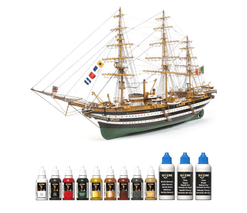 OcCre Färgset 12 Flaskor Amerigo Vespucci