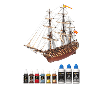 OcCre Färgset 9 Flaskor Santisima Trinidad