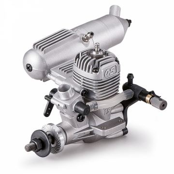 MAX-15LA 2.49cc 2-stroke Engine and Silencer* DISC. in the group Brands / O / O.S.Engine / Engines Air Nitro at Minicars Hobby Distribution AB (OS11532)