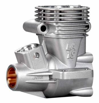Crankcase (Silver) 15LA in the group Brands / O / O.S.Engine / Spare Parts Air Nitro at Minicars Hobby Distribution AB (OS21751010)