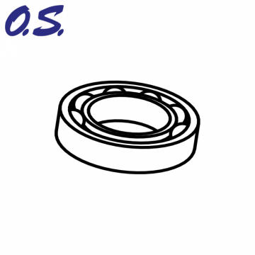 Ball Bearing Rear 21XM/RX/EX in the group Brands / O / O.S.Engine / Spare Parts Surface at Minicars Hobby Distribution AB (OS23930000)