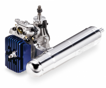 GT15HZ II 15cc 2-Stroke Gasoline Helie Engine w/ Boost Pipe in the group Brands / O / O.S.Engine / Engines Air Gasoline at Minicars Hobby Distribution AB (OS38157)