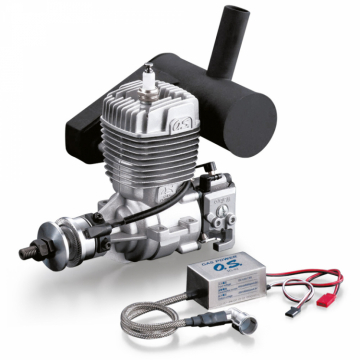 GT22 22cc 2-Stroke Gasoline Engine w. Silencer in the group Brands / O / O.S.Engine / Engines Air Gasoline at Minicars Hobby Distribution AB (OS38200)