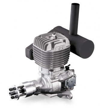 GT60 60cc 2-Stroke Gasoline Engine w. Silencer in the group Brands / O / O.S.Engine / Engines Air Gasoline at Minicars Hobby Distribution AB (OS38600)