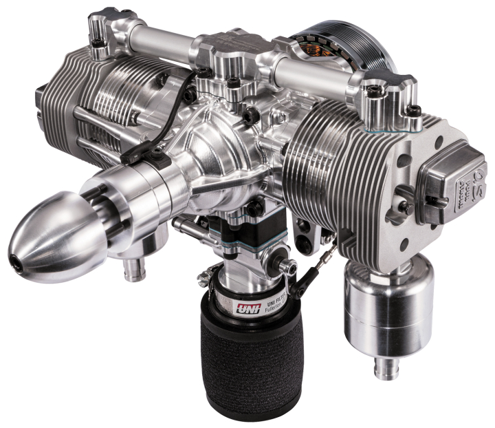 GF80TU2-FI UAV Motor 80cc 4-Takt Twin med Starter/Generator