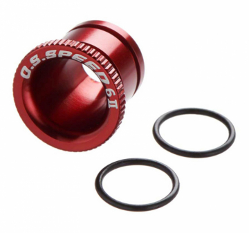 Carburettor Reducer 6mm (Red) II in the group Brands / O / O.S.Engine / Spare Parts Surface at Minicars Hobby Distribution AB (OS71533261)