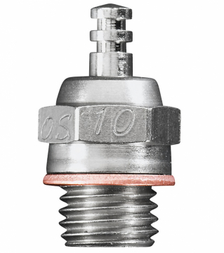 O.S. Glow Plug No.10 (A5) in the group Brands / O / O.S.Engine / Plugs at Minicars Hobby Distribution AB (OS71605100)