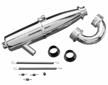 Tuned Silencer Complete Set T-2060SC WNI in the group Brands / O / O.S.Engine / Exhaustsystem Surface at Minicars Hobby Distribution AB (OS72106137)