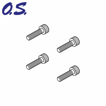 Hex Screw M3x12mm (10) in the group Brands / O / O.S.Engine / Accessories at Minicars Hobby Distribution AB (OS79871140)