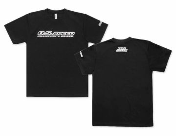 O.S.SPEED Dry T-Shirt 2023 Svart XL i gruppen Fabrikat / O / O.S.Engine / Reklam hos Minicars Hobby Distribution AB (OS79883653)