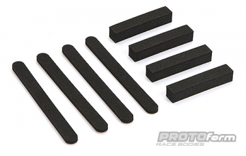 Body Support Foam Kit (set)* in the group Brands / P / PROTOform / Accessories at Minicars Hobby Distribution AB (PF6289-00)