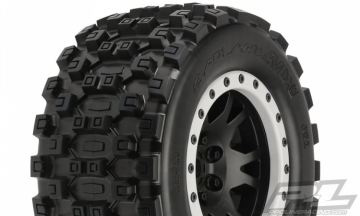 Tires & Wheels Badlands MX43 Pro-Loc/ Impulse X-Maxx (2) in the group Brands / P / Pro-Line / Tires & Wheels Others at Minicars Hobby Distribution AB (PL10131-13)