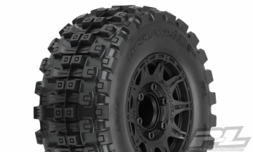 Badlands MX28 HP 2.8 on Wheels with Removable Hex Wheels (2 in der Gruppe Hersteller / P / Pro-Line / Tires & Wheels 2,8 Truck bei Minicars Hobby Distribution AB (PL10174-10)