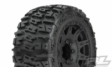 Trencher LP 3.8 on Wheels with Removable Hex (2) in the group Brands / P / Pro-Line / Tires & Wheels 3,8 Truck at Minicars Hobby Distribution AB (PL10175-10)
