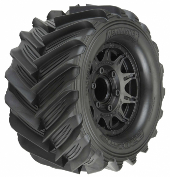 Tires & Wheels 2,8 Demolisher/Raid (Removable Hex) (2) in the group Brands / P / Pro-Line / Tires & Wheels 2,8 Truck at Minicars Hobby Distribution AB (PL10196-10)