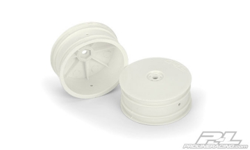 Velocity 2.2 Front White Wheels (2) for B44.1* in der Gruppe Hersteller / P / Pro-Line / Tires & Wheels 2,2 Buggy bei Minicars Hobby Distribution AB (PL2741-04)
