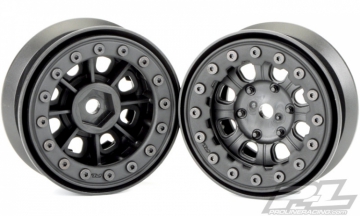 Denali 1.9 8 spoke wheel for crawlers (2)* in the group Brands / P / Pro-Line / Tires & Wheels Others at Minicars Hobby Distribution AB (PL2747-15)