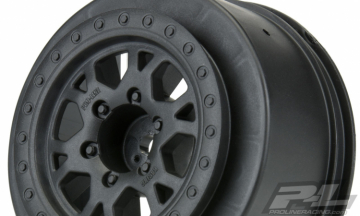 Impulse 2.2/3.0 Black Front Wheels (2)* in the group Brands / P / Pro-Line / Tires & Wheels SC at Minicars Hobby Distribution AB (PL2771-03)