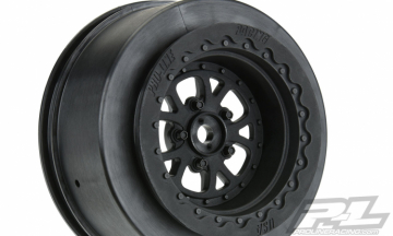 Wheels Pomona Drag Spec 2.2/3.0 Black Rear (2) Slash in der Gruppe Hersteller / P / Pro-Line / Tires & Wheels SC bei Minicars Hobby Distribution AB (PL2776-03)