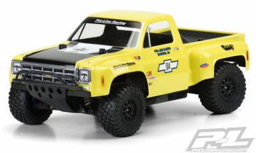 Body 1978 Chevy C-10 Race Truck SC Clear in the group Brands / P / Pro-Line / Bodies SC at Minicars Hobby Distribution AB (PL3510-00)