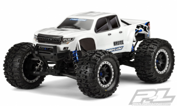Body Brute Bash Armor White X-Maxx (Pre-cut) in the group Brands / P / Pro-Line / Bodies Truck at Minicars Hobby Distribution AB (PL3513-17)