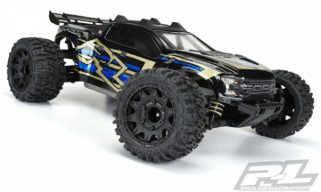 Body Ford F-150 Raptor 2017 Pre-Cut Clear Body  Rustler 4x4 in the group Brands / P / Pro-Line / Bodies Truck at Minicars Hobby Distribution AB (PL3528-17)