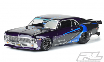 Body 1969 Chevrolet Nova Clear Slash 2WD Drag Car in the group Brands / P / Pro-Line / Bodies Others at Minicars Hobby Distribution AB (PL3531-00)