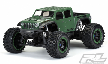 Pre-Cut Jeep Gladiator Rubicon Clear Body for X-MAXX in the group Brands / P / Pro-Line / Bodies Truck at Minicars Hobby Distribution AB (PL3533-17)
