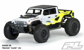 Jeep Gladiator Rubicon Clear Body SC and 1:8 MT in the group Brands / P / Pro-Line / Bodies SC at Minicars Hobby Distribution AB (PL3542-00)
