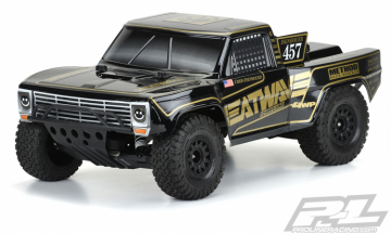 Kaross 1967 Ford F-100 Race Truck Heatwave Edition Tough-Color (Svart/Klippt) Slash